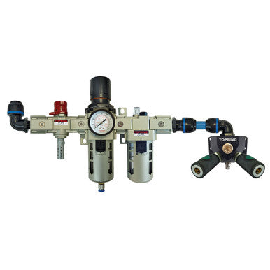 Topring 08.632.07 FRL Unit and Wall Manifold With 2 Composite Couplers Ultraflo for 25 mm S08