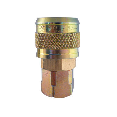 Topring 20.444C 1/4 Industrial Brass Quick Coupler 1/4 (F) NPT