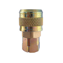 Load image into Gallery viewer, Topring 20.444 1/4 Industrial Brass Quick Coupler 1/4 (F) NPT