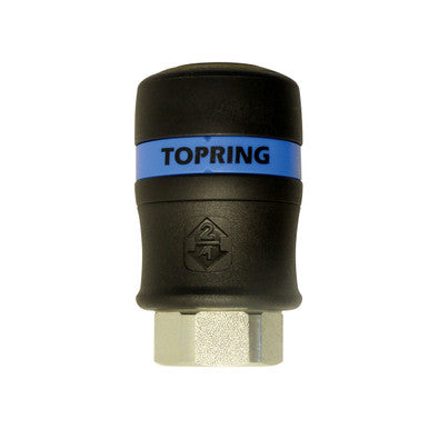 Topring 22.469 1/2 Industrial Composite Quick Coupler 3/8 (F) NPT