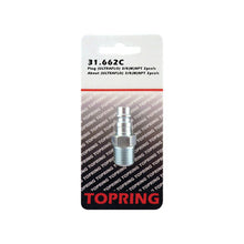 Load image into Gallery viewer, Topring 31.662 Ultraflo 7.8 mm Steel Coupler Plug 3/8 (M) NPT