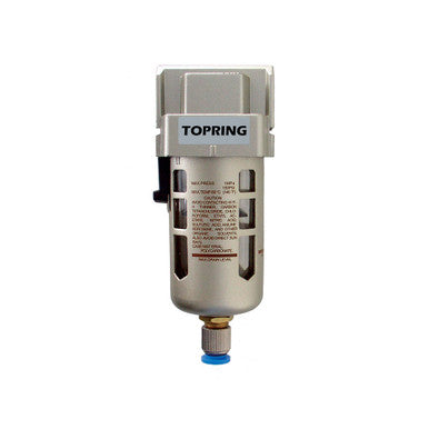 Topring 51.360 5 Micron Filter With Polycarbonate Bowl 1/4 (F) NPT S51