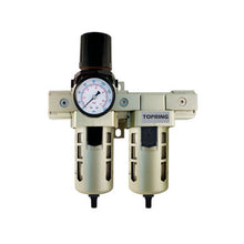 Load image into Gallery viewer, Topring 51.406 5 Micron Filter Regulator 5 to 125 PSI and 0.3 Micron Coalescing Filter 1/2 (F) NPT S51