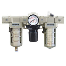Load image into Gallery viewer, Topring 51.415 5 Micron FRL Unit 5 to 125 PSI 1/2 (F) NPT 141 SCFM S51