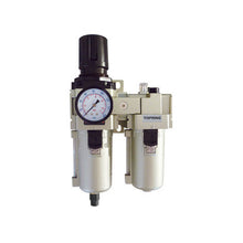 Load image into Gallery viewer, Topring 51.520 5 Micron Filter Regulator 5 to 125 PSI and Lubricator 3/4 (F) NPT S51