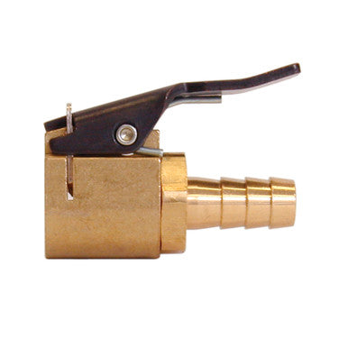 Topring 63.205C Straight Air Chuck With Clip and 1/4 Hose Barb