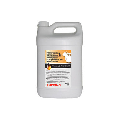 Topring 69.204 Mineral Oil for Reciprocating Compressor 4 L
