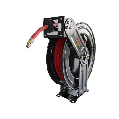 Topring 79.484 L Hose Reel With 3/8 I.D. 50 ft. Rubber Hose