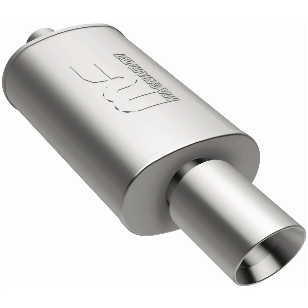 MagnaFlow Exhaust Products 14851 Straight-Through Performance Muffler; 2.25/4in. Center/Center; 5x14x8 Body