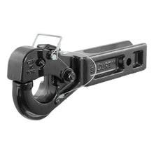 Load image into Gallery viewer, CURT 48010 Receiver-Mount Pintle Hook (2-1/2" Shank, 20,000 lbs., 2-1/2" Lunette Rings)