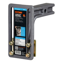 Load image into Gallery viewer, CURT 48011 SecureLatch Adjustable Pintle Mount (2" Shank, 20,000 lbs.)