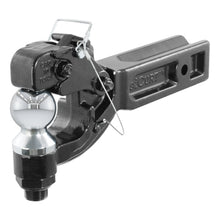 Load image into Gallery viewer, CURT 48012 Receiver-Mount Ball &amp; Pintle Hitch (2-1/2" Shank, 2-5/16" Ball, 20,000 lbs.)
