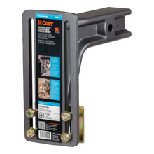 Load image into Gallery viewer, CURT 48016 SecureLatch Adjustable Pintle Mount (2-1/2" Shank, 20,000 lbs.)