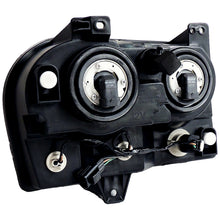 Load image into Gallery viewer, Crown Automotive Jeep Replacement 4805757AG Left Headlight for 05-12/1/06 Chrysler LX 300 w/ Halogen Bulbs w/ Chrome Bezels for Select Chrysler 300