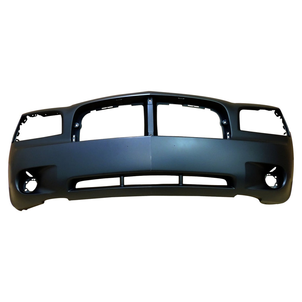 Crown Automotive Jeep Replacement 4806179AD Front Fascia for 2007-2010 Dodge LX Charger  w/o R/T or SRT8 Package for Select Dodge Charger