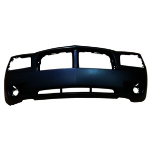 Crown Automotive Jeep Replacement 4806179AD Front Fascia for 2007-2010 Dodge LX Charger  w/o R/T or SRT8 Package for Select Dodge Charger
