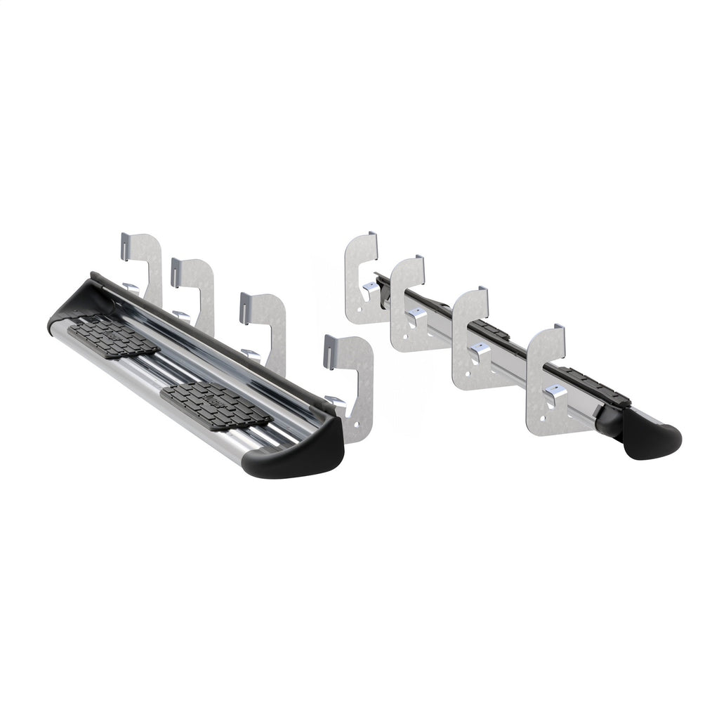 Luverne 480743-581443 LUVERNE 480743-581443 Polished Stainless Steel Side Entry Steps Truck Running Bo for Select Chevrolet Silverado 1500, Chevrolet Silverado HD, Chevrolet Silverado HD, GMC Sierra 1500, GMC Sierra HD, GMC Sierra HD