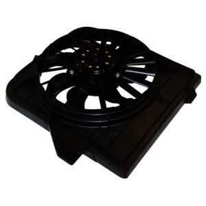 Crown Automotive Jeep Replacement 4809171AF Left Side Cooling Fan Assembly for Select 2003-2005 Dodge & Chrysler Minivans