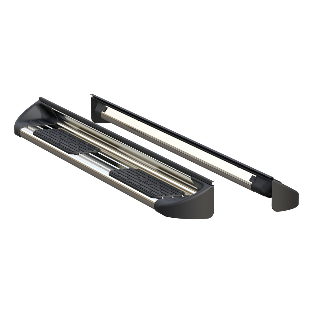 Luverne 481040 Polished Stainless Steel Side Entry Steps (No Brackets) - Truck Part Superstore