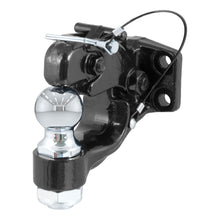 Load image into Gallery viewer, CURT 48190 Ball &amp; Pintle Hitch (2" Ball, 10,000 lbs. Ball Capacity)