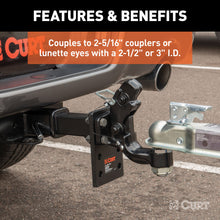 Load image into Gallery viewer, CURT 48200 Ball &amp; Pintle Hitch (2-5/16" Ball, 16,000 lbs. Ball Capacity)