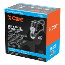 Load image into Gallery viewer, CURT 48200 Ball &amp; Pintle Hitch (2-5/16" Ball, 16,000 lbs. Ball Capacity)