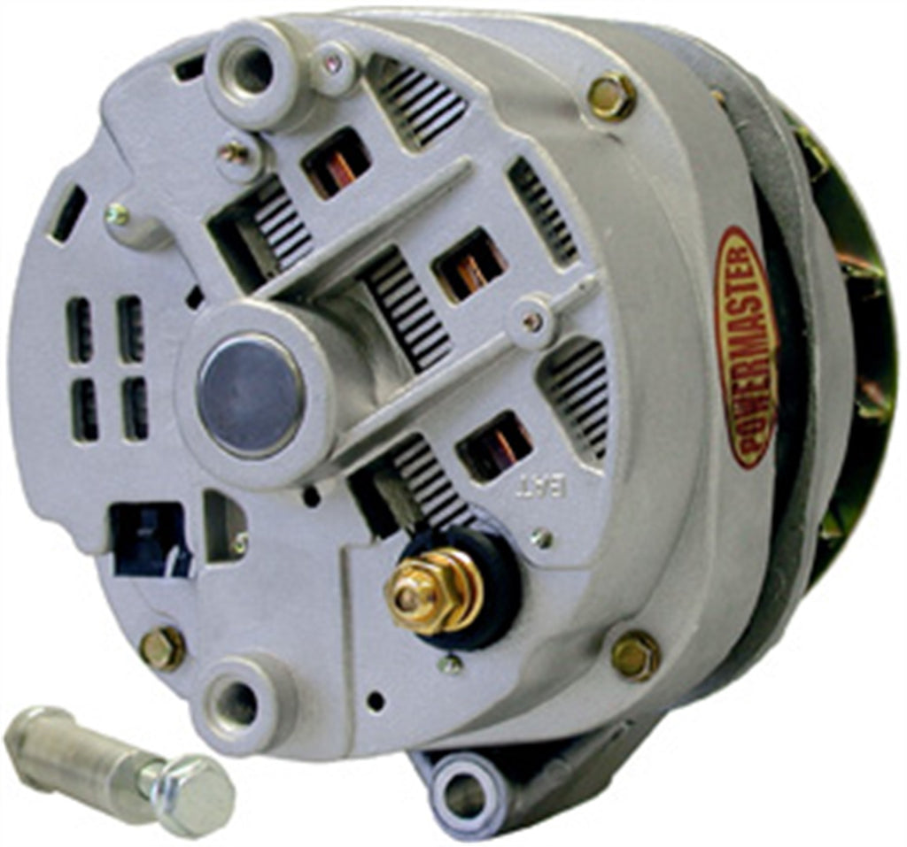 Powermaster Performance 48203 Alternator for Select Buick Roadmaster, Cadillac Escalade, Chevrolet Blazer, Chevrolet C1500, Chevrolet C1500 Suburban, Chevrolet C2500, Chevrolet C2500 Suburban, Chevrolet C3500, Chevrolet Camaro, Chevrolet Caprice,