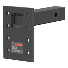 Load image into Gallery viewer, CURT 48325 Adjustable Pintle Mount (2" Shank, 15,000 lbs., 7" High, 8" Long)