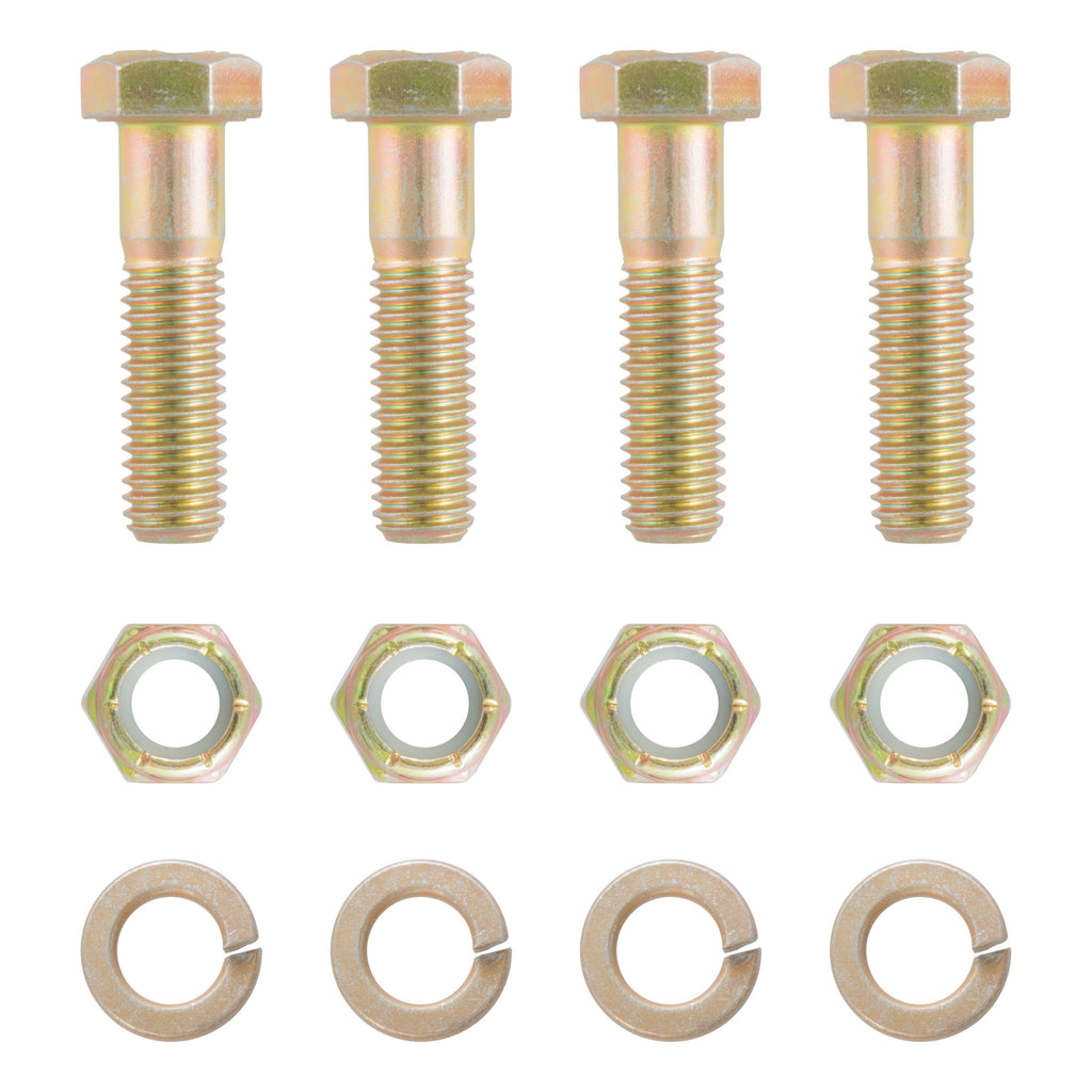 CURT 48333 Pintle Mount Hardware Kit (1/2", Grade 8, Yellow Zinc)