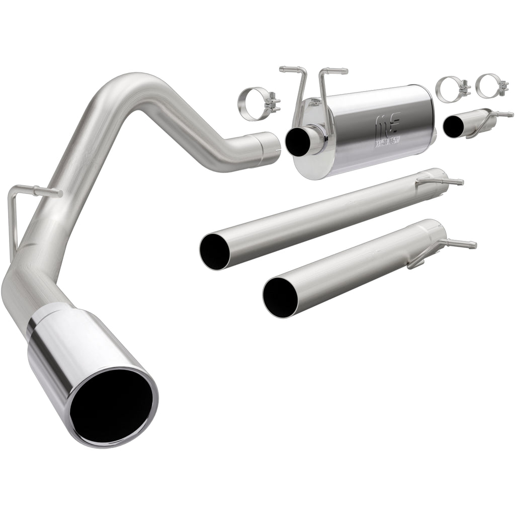 MagnaFlow Exhaust Products 15869 Street Series Polished Cat-Back System for Select Ford F-250 Super Duty, Ford F-350 Super Duty