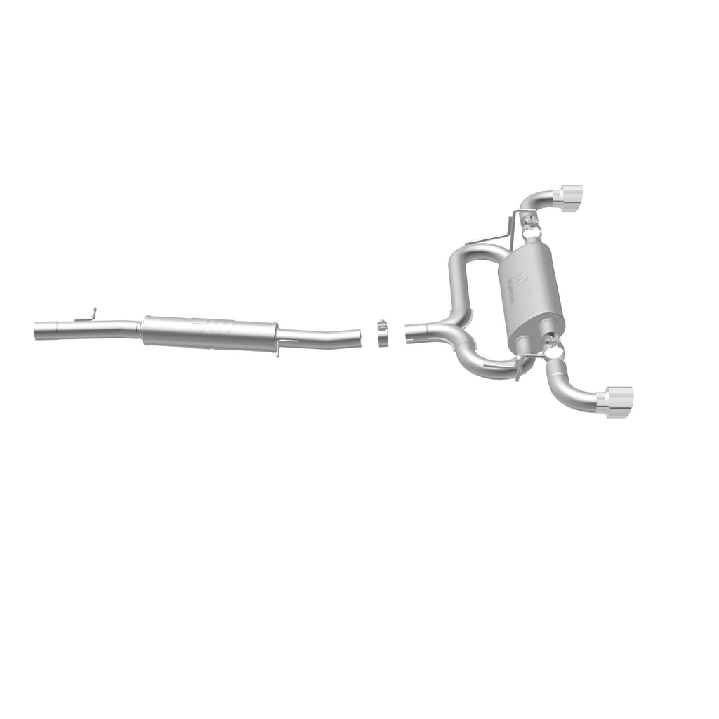 MagnaFlow Exhaust Products 16650 Touring Series Polished Cat-Back System for Select Volkswagen R32