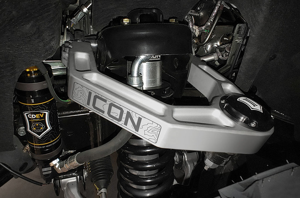 ICON Vehicle Dynamics K40018 21-23 BRONCO SASQUATCH 2-3" LIFT STAGE 8 SUSPENSION SYSTEM BILLET for Select Ford Bronco