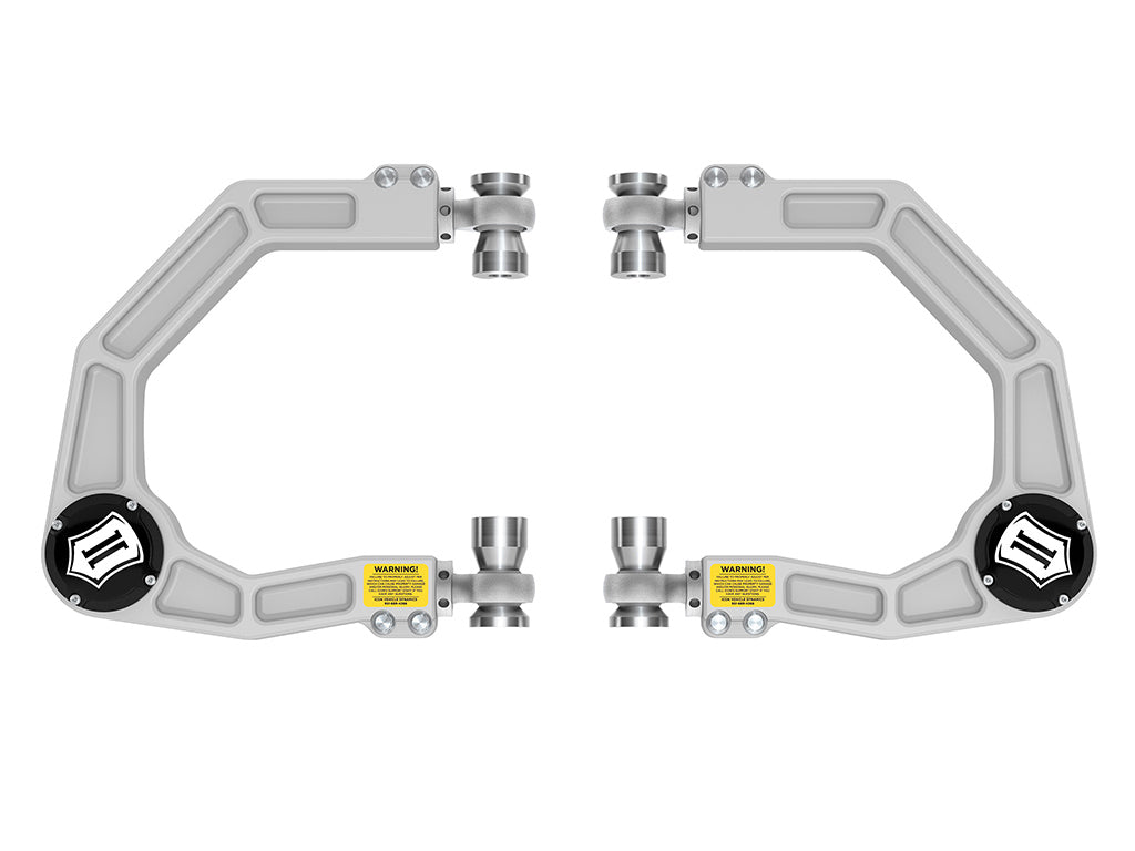 ICON Vehicle Dynamics 48500DJ 21-23 BRONCO BILLET UCA DJ PRO KIT for Select Ford Bronco