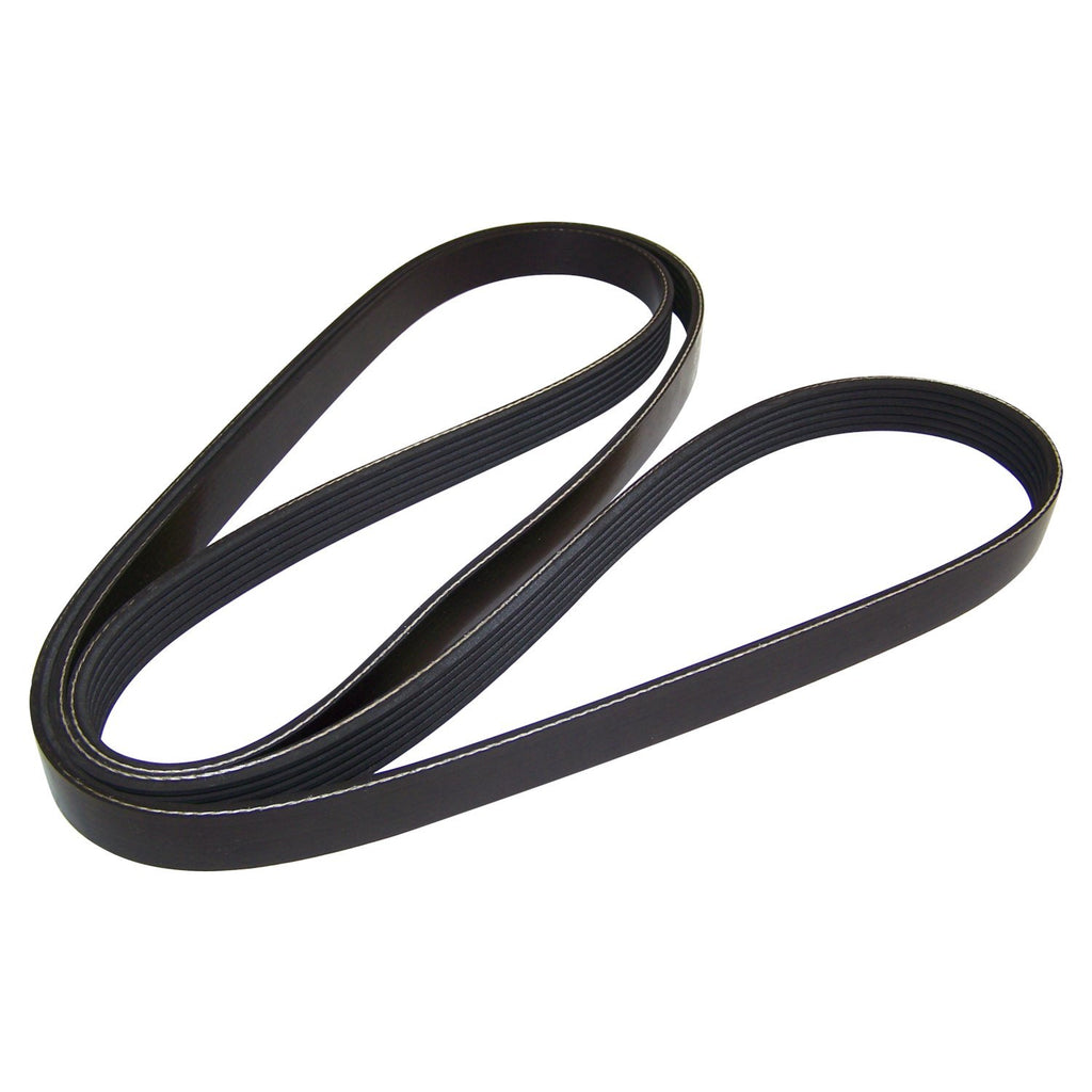 Crown Automotive Jeep Replacement 4854033 Accessory Drive Belt for 00-06 TJ Wrangler and 99-04 WJ Grand Cherokee w/ 4.0L for Select Jeep Grand Cherokee, Jeep TJ, Jeep Wrangler