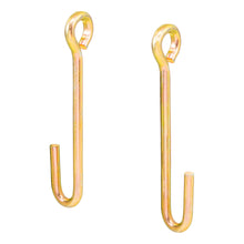 Load image into Gallery viewer, CURT 48551 Replacement SecureLatch Trailer Safety Chain Holder Hooks (2-Pack)