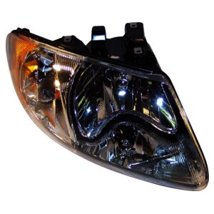Crown Automotive Jeep Replacement 4857700AB Right Headlight Assembly for 2001-2006 Dodge, Chrysler Minivans, Includes Bulbs for Select Chrysler Grand Voyager, Chrysler Town & Country, Chrysler Voyager, Dodge Caravan, Dodge Grand Caravan