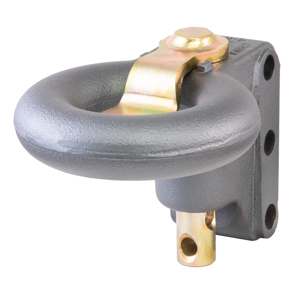 CURT 48626 SecureLatch Channel-Style Lunette Ring (40,000 lbs., 3" ID)