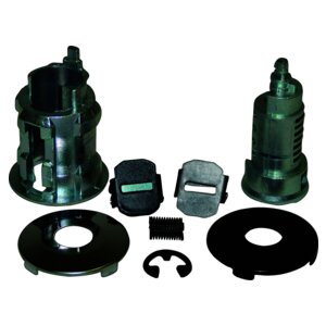 Crown Automotive Jeep Replacement 4864651 Lock Cylinder for  Select Jeep 02-18 TJ, JK, 08-12 KK, 96-98 ZJ, ZG  97-01 XJ