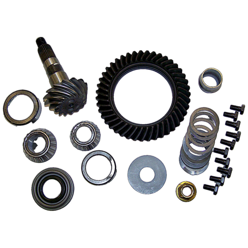 Crown Automotive Jeep Replacement 4864853 Front Ring & Pinion Kit for Select 97-00 Jeep TJ, XJ w/ D30 Axle, 3.07 Ratio