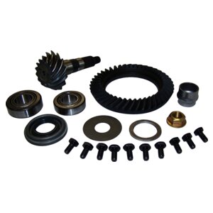 Crown Automotive Jeep Replacement 4864853 Front Ring & Pinion Kit for Select 97-00 Jeep TJ, XJ w/ D30 Axle, 3.07 Ratio