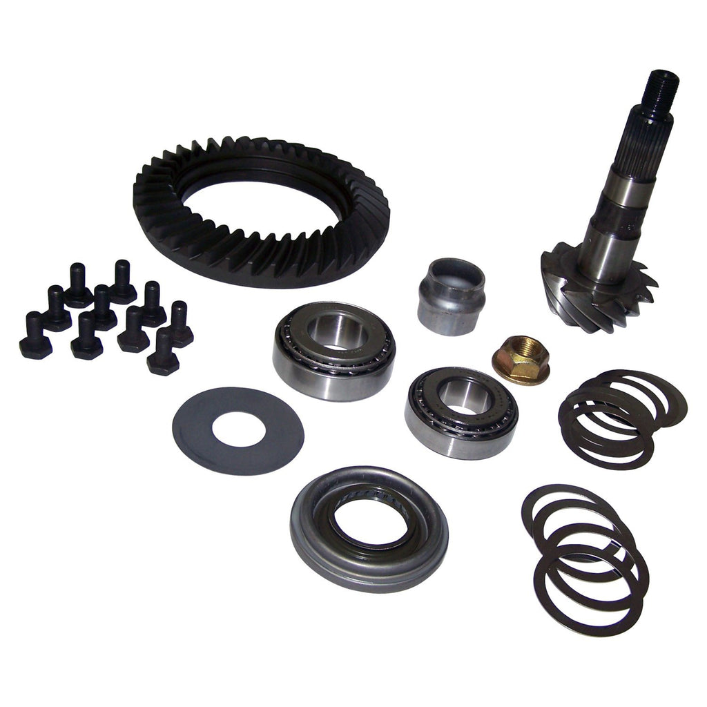 Crown Automotive Jeep Replacement 4864906 Frt. Ring & Pinion Kit for Various Jeep Models w/ Dana 30 Front Axle, 3.55 Ratio for Select Jeep Cherokee, Jeep Grand Cherokee, Jeep TJ, Jeep Wrangler