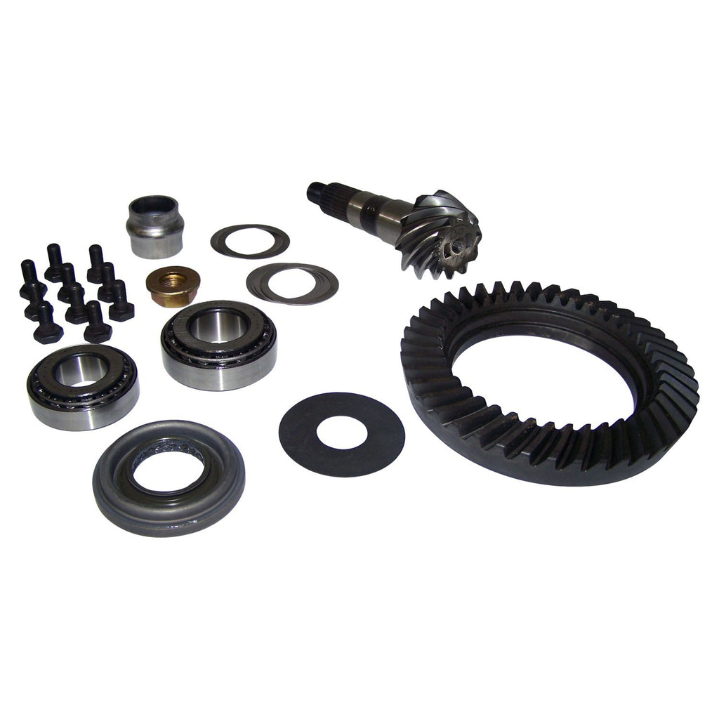 Crown Automotive Jeep Replacement 4864913 Front Ring & Pinion Kit for 97-00 TJ Wrangler w/ Dana 30 Front Axle, 4.10 Ratio for Select Jeep TJ, Jeep Wrangler
