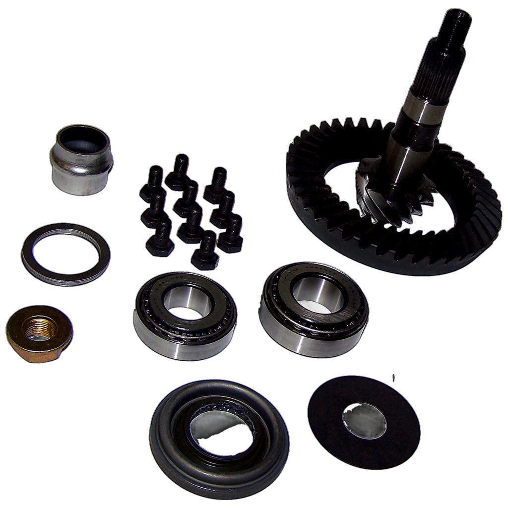 Crown Automotive Jeep Replacement 4864913 Front Ring & Pinion Kit for 97-00 TJ Wrangler w/ Dana 30 Front Axle, 4.10 Ratio for Select Jeep TJ, Jeep Wrangler