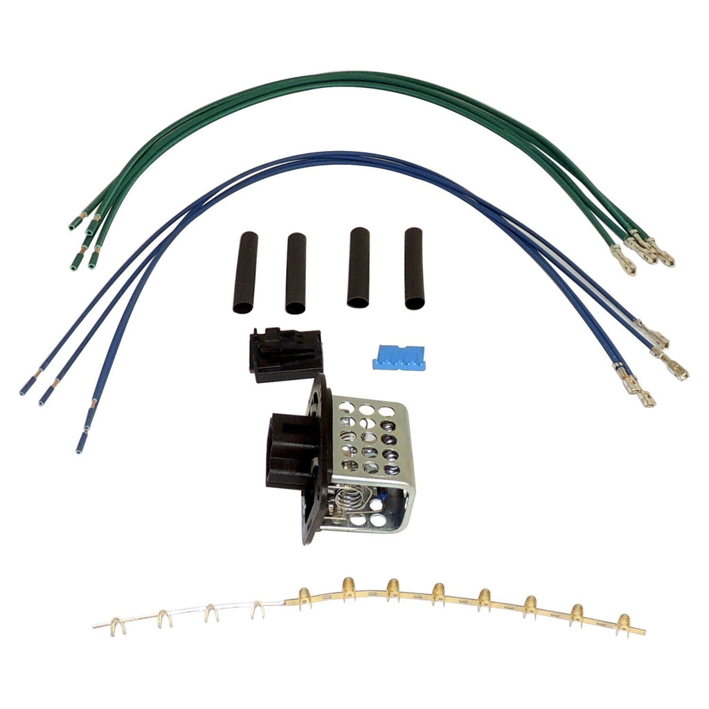Crown Automotive Jeep Replacement 4864957K Blower Motor Resistor & Wiring Kit for Jeep 87-06 TJ Wrangler, 98-01 XJ Cherokee for Select Jeep Cherokee, Jeep TJ, Jeep Wrangler