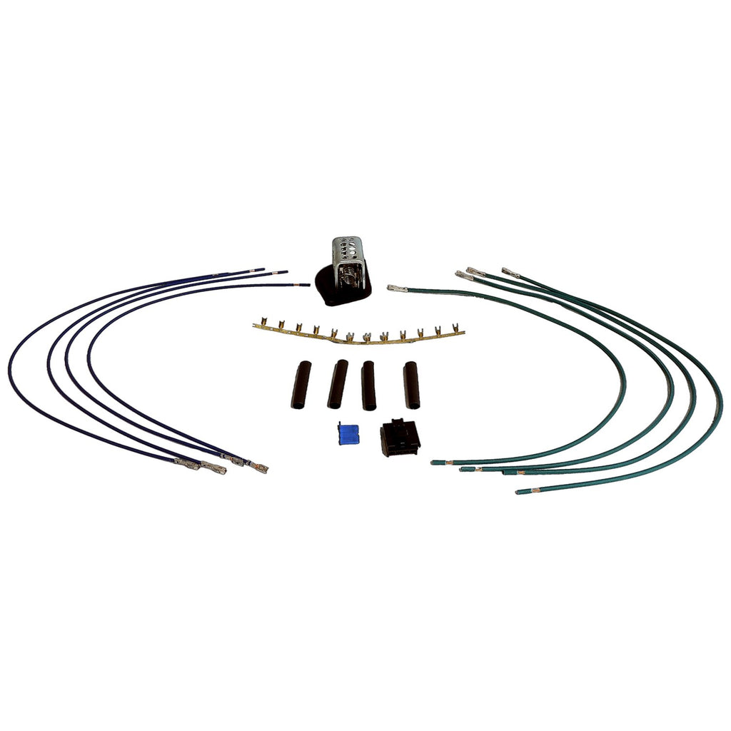 Crown Automotive Jeep Replacement 4864957K Blower Motor Resistor & Wiring Kit for Jeep 87-06 TJ Wrangler, 98-01 XJ Cherokee for Select Jeep Cherokee, Jeep TJ, Jeep Wrangler