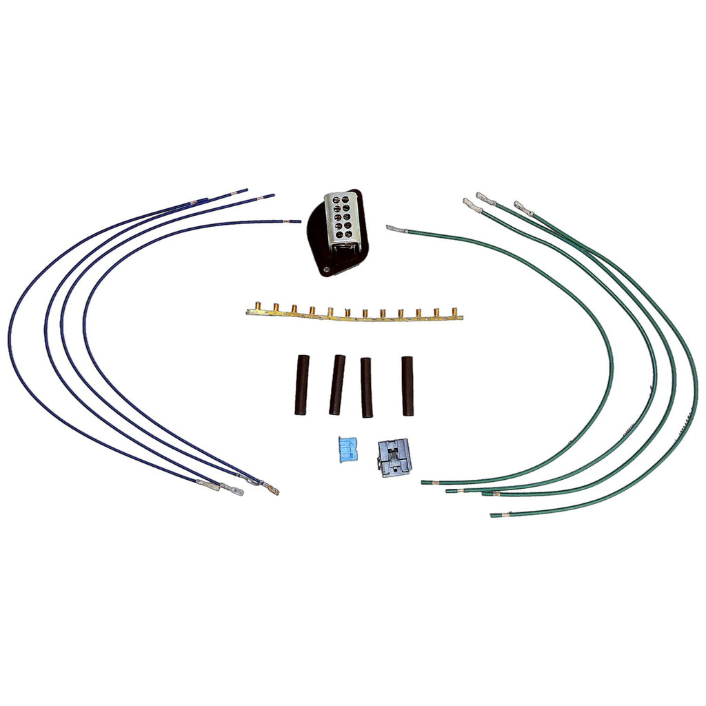 Crown Automotive Jeep Replacement 4864957K Blower Motor Resistor & Wiring Kit for Jeep 87-06 TJ Wrangler, 98-01 XJ Cherokee for Select Jeep Cherokee, Jeep TJ, Jeep Wrangler