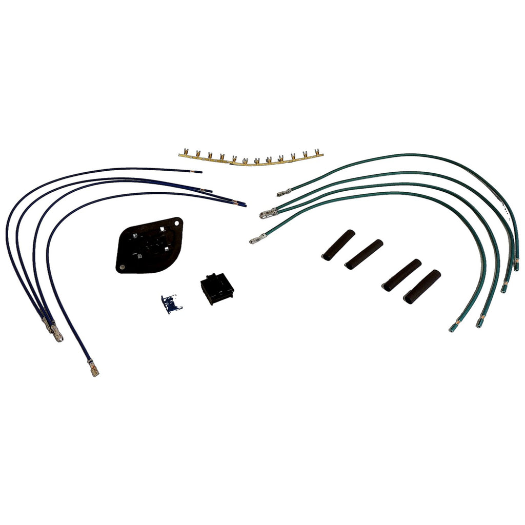 Crown Automotive Jeep Replacement 4864957K Blower Motor Resistor & Wiring Kit for Jeep 87-06 TJ Wrangler, 98-01 XJ Cherokee for Select Jeep Cherokee, Jeep TJ, Jeep Wrangler