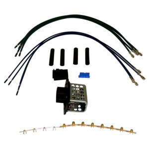 Crown Automotive Jeep Replacement 4864957K Blower Motor Resistor & Wiring Kit for Jeep 87-06 TJ Wrangler, 98-01 XJ Cherokee for Select Jeep Cherokee, Jeep TJ, Jeep Wrangler