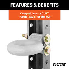 Load image into Gallery viewer, CURT 48650 Adjustable Coupler Channel (3" I.D., 11-3/4" High)