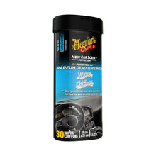 Load image into Gallery viewer, Meguiars G4200C New Car Scent Protectant Wipes Satin Finish - 18cm X 20cm - 30 Pack